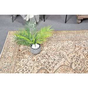 พรมขนกระต่ายเทียมสไตล์วินเทจผ้าขนแกะสี่เหลี่ยมมุมฉากขนาด6.4x9.8ฟุตสำหรับโถงข้างเตียง - Product Image 2