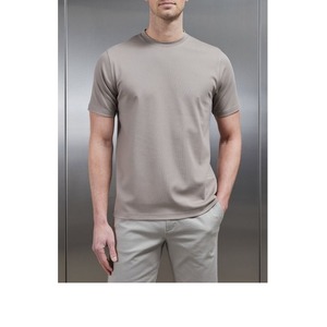 T-shirts pour hommes en coton 100% sur mesure en gros, respirants, grande taille, décontractés, design personnalisé, fournisseur de marque et de logo BD - Product Image 3