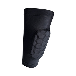 Espinilleras de fútbol de compresión EVA con logotipo personalizado, espinilleras ajustables para pantorrilla, protectores cálidos para piernas para jugadores de fútbol, protección infantil - Product Image 5