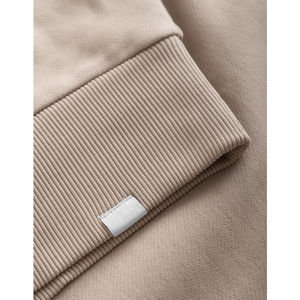 Sudadera con hombros caídos para mujer, ropa informal, sudadera bordada con forro anticontracción de secado rápido de algodón Original 100% - Product Image 3