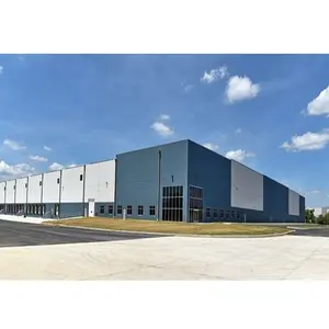 Prefabricated Workshop Prefab Steel Structure Farm Storage Warehouse Metal Building With Low Price