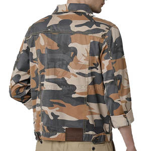 Nouvelle arrivée de fabrication en usine veste en jean pour hommes à manches longues veste en jean pour hommes personnalisée en gros - Product Image 4