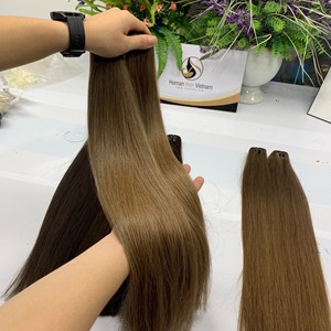 Pas cher 100% brut vietnamien Remy cheveux Double dessiné lâche vague profonde paquet de cheveux humains en gros vendeur de couleur personnalisée - Product Image 5