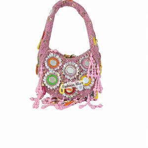 Bolsos de Moda Hechos a Mano con Cuentas, Colores Personalizados de Fábrica, MOQ Bajo para Boutiques - Product Image 1