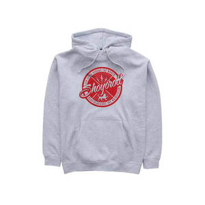 Unisex 2025 <b>Men's</b> Wear Oversized 100% Cotton French Terry Pullover <b>Hoodie</b> with Embroidered Technics Basic Casual Style - Product Image 1