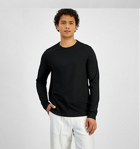 Men's Long Sleeve Slim Fit O-Neck T-Shirts 100% Bamboo Fiber Laser Printed <b>Animal</b> <b>Pattern</b> Anti-Wrinkle Vintage Style - Product Image 1