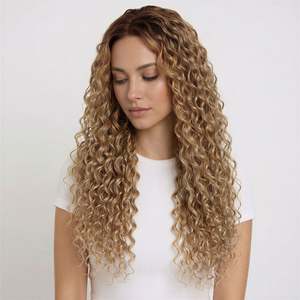 ผมต่อแบบเทป เรมี่ อินเดียน ฮิวแมนแฮร์ ตรง สีบลอนด์ธรรมชาติ # 16 20 นิ้ว - Product Image 2