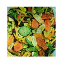 Mélange de fruits et légumes séchés en vrac d'usine d'Asie inclus chips de banane mangue légume jacquier pour magasin d'alimentation de supermarché