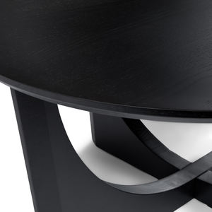 Mesa de centro Tovi de 42.5 pulgadas hecha de madera de caoba con color negro, adecuada para su uso en la sala de estar. - Product Image 5