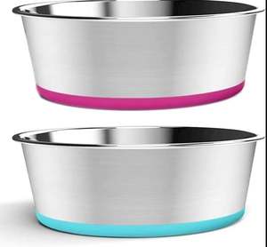 Wholesale Manufacturer's Portable Stainless Steel <b>Dog</b> Bowls Rounded Petware for Floor Use Sale on for <b>Dog</b> Food or Water Feeder - Product Image 5