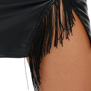 Jupes en cuir tendance pour femmes, nouvelle collection, vêtements de soirée, vêtements de danse, jupes en cuir sexy - Product Image 4
