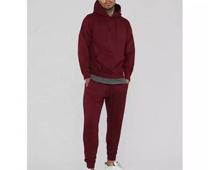 Sweat-shirt à capuche élégant avec logo personnalisé pour homme, ensemble 2 pièces, survêtement de survêtement pour homme, 2022 - Product Image 2