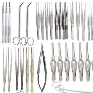 Juego de Cirugía Vascular Mayor, Certificado CE Clase I, Uso Hospitalario, 62 Piezas, Instrumentos Quirúrgicos de Acero Inoxidable, Fuente de Alimentación Manual - Product Image 4