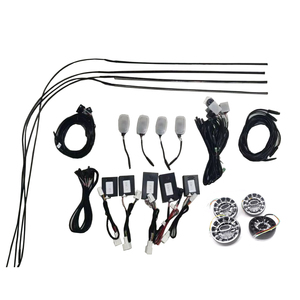 GLK x204 12-Color LED môi trường xung quanh ánh sáng kit điều kiện mới Turbo lỗ thông hơi trang bị thêm cho Mercedes Benz GLK-<span class=keywords><strong>Class</strong></span> 2013-2015 tự động đèn Led - Product Image 3