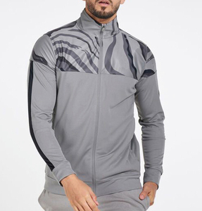 Veste de sport pour homme à fermeture éclair intégrale, col montant, vêtements de sport décontractés, vêtements de loisirs, veste softshell, personnalisation en gros de qualité supérieure - Product Image 2