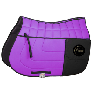 Lightweight Custom Made Professional GP Jumping Horse Saddle Pad Quilted Custom Wholesale Riding <b>Equipment</b> Supplier - Product Image 1