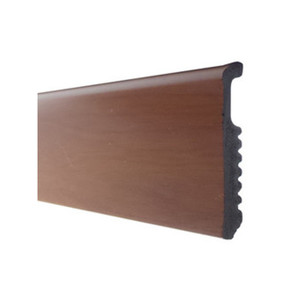 Battiscopa 75x8 in Polistirolo Liscio 200 Cm Colore Ciliegio - Product Image 1