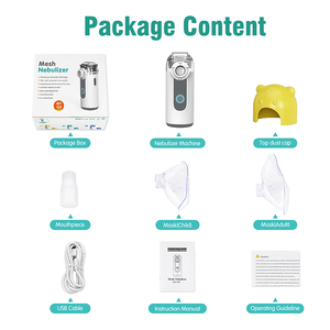 Fitconn Nouveau type Mesh nébuliseur MY-133 Baby mesh nébuliseur à ultrasons avec câble de type C - Product Image 5