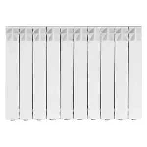 Radiador de Aluminio Fundido Fondital Calidor Super B4 de 10 Elementos, Distancia entre Ejes de 600 mm, Piezas para Calefacción Doméstica - Product Image 1