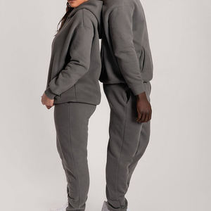 Street Wear Blank Heavy Pullover Hoodies Poches latérales Luxe 100% Coton Heavyweight Fleece Oversized Men's Hoodie No Strings - Product Image 5