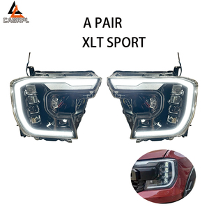 ไฟหน้ารถยนต์ 4 เลนส์ 12V รุ่นใหม่ อัพเกรดสำหรับ <span class=keywords><strong>Ranger</strong></span> 2023 T9 <span class=keywords><strong>XLT</strong></span> SPORT ไฟ LED ระยะกลาง พร้อมแผ่นสะท้อนแสง อะไหล่เปลี่ยนทดแทน - Product Image 1