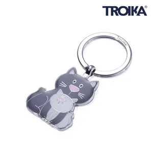 Portachiavi in Metallo Personalizzabili per Gatti e Gattini, Gadget Personalizzabili - Product Image 1