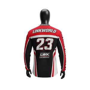 Maillot de hockey sportif de haute qualité, dernier style, design sublimé intégral, numéro différent, 100% polyester, séchage rapide - Product Image 3