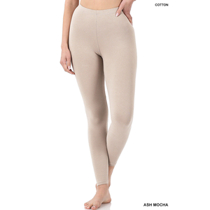 2023 Leggings de Yoga taille haute sur mesure pour femmes coton doux pleine longueur Fitness porter Long tissu tricoté - Product Image 1