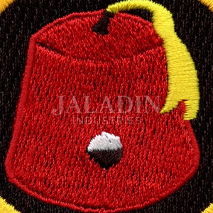 Nouveauté : Badges brodés en tissu sergé personnalisé, très résistants, les plus populaires, vente de badges brodés à la machine en provenance du Pakistan - Product Image 3