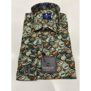 Chemise en coton Slim Fit de qualité supérieure pour hommes fabriquée en tissu confortable à manches longues Turkiye - Product Image 2