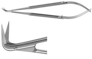 Ciseaux coudés Potts Smith avec 60 lames de bord de rasoir poignée annulaire ciseaux chirurgicaux dentaires manuels en acier inoxydable - Product Image 6