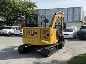 รถขุดตีนตะขาบ Cat 306 CR สีเหลือง รถขุดไฮดรอลิกขนาดเล็ก 6 ตัน อุปกรณ์ก่อสร้างงานดิน - Product Image 3