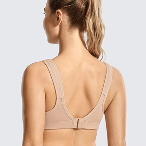 Sujetador deportivo personalizado para mujer Sujetador deportivo con espalda cruzada de color sólido con personalización completa en Beat Quality Hecho en Pakistán - Product Image 3