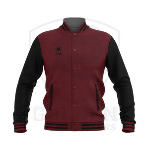 Mode col rabattu manteaux serviette broderie chaud mâle hiver université Baseball veste Softshell pas cher université veste - Product Image 1
