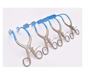 Le bleu vaginal latéral d'acier inoxydable de rétracteur de mur a isolé les mâchoires/instruments chirurgicaux de lames - Product Image 4