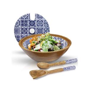 Ensemble de quatre saladiers en bois de taille personnalisée Bol à soupe fait main de qualité supérieure Bol de service en bois de luxe élégant et classique - Product Image 3