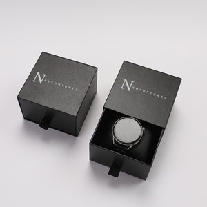 Wholesale Luxury Custom Logo Watch <b>Box</b> <b>Small</b> Square <b>Cardboard</b> Jewellery Storage Packaging with Pillow - Product Image 5