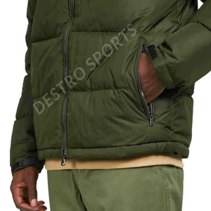 Manches longues Vestes de plein air pour hommes à vendre nylon/polyester hiver respirant grande taille bouffant coupe-vent extérieur manches longues - Product Image 6