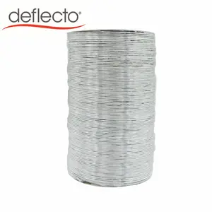 3 Inch to 12 Inch Aluminum foil Flexible Stretchable duct 3 Ft to 32 Ft ducting for range hood dryer ventilation