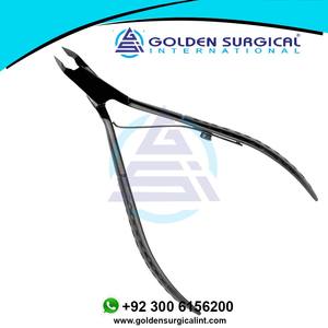 <b>Cuticle</b> <b>Trimmer</b> Titanium Coated Stainless Steel <b>Cuticle</b> Nipper & Remover For Manicure And Pedicure Essential Tool - Product Image 4