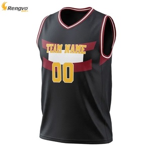 Venta caliente camisetas personalizadas con Logo Baloncesto Desgaste Última Sublimación completa Baloncesto Jersey Diseño - Product Image 1