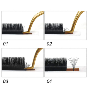 Kit Profesional de Pinzas para Extensión de Pestañas de Acero Inoxidable de 5 Piezas, Hechas a Mano, Duraderas y Antiestáticas, para Uso en Salón - Product Image 6