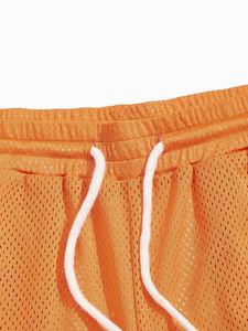 2024 Shorts de basket-ball personnalisés pour hommes High Street Style 100% Polyester Designer Mesh Solid Pattern Eco-Friendly - Product Image 4