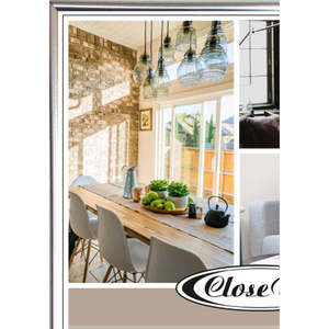 Modern <b>A2</b>/A4 Size Silver Metal <b>Photo</b> <b>Frame</b> with Glass and Wood Square Shape 70 X 100 cm Decorative Poster <b>Frame</b> Made of Alloy - Product Image 5
