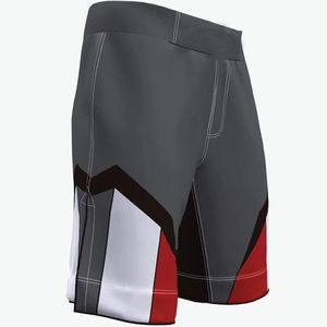 Shorts de MMA personnalisés en gros, 100% polyester, logo sur le devant, séchage rapide, respirant, extensible, shorts de MMA pour hommes - Product Image 2