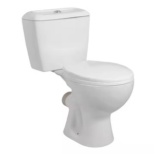 Articles sanitaires en céramique italienne haut de gamme deux pièces cuvette de toilette chasse d'eau siphonique commode de salle de bain moderne WC - Product Image 4