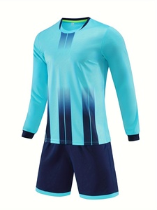 Ensemble de maillots de football Sublimation personnalisés de haute qualité uniforme de football 100% polyester respirant de haute qualité pour les équipes - Product Image 2