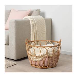 Meilleure Collection Organisateur de rangement en rotin de bambou Panier de rangement Organisateur d'espace de cuisine fait à la main naturel - Product Image 2