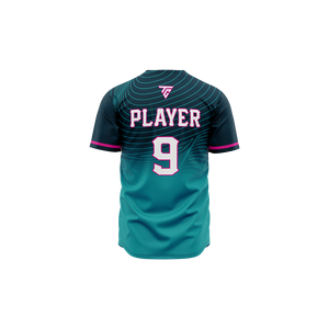 เสื้อเบสบอลผ้าโพลีเอสเตอร์ระบายอากาศสำหรับผู้ชายเสื้อปักโลโก้ตามสั่งขายส่งทีมกีฬาธรรมดา - Product Image 4