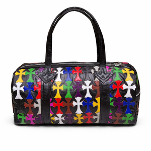 Bolsa de Viaje de Cuero Premium, Bolso de Gimnasio, Elegante, Duradero, Gran Capacidad, 10-15 kg, Golden Wave Enterprises GWCB07 Color - Product Image 1